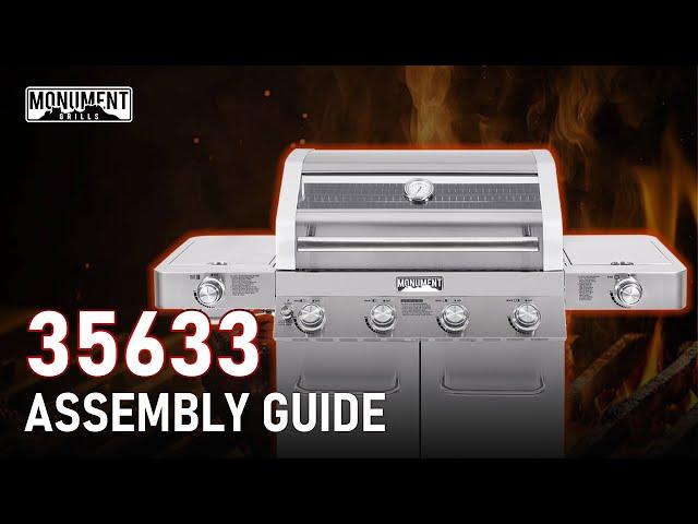 Model 35633 Assembly Guide l Monument Grills