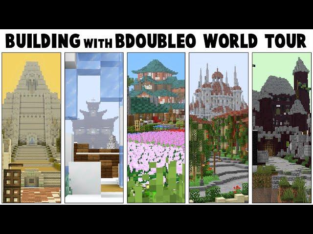 Minecraft Building w/ BdoubleO World Tour & Season 2 Finale