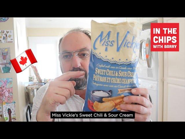  Miss Vickie’s Sweet Chili & Sour Cream potato chips on In The Chips with Barry