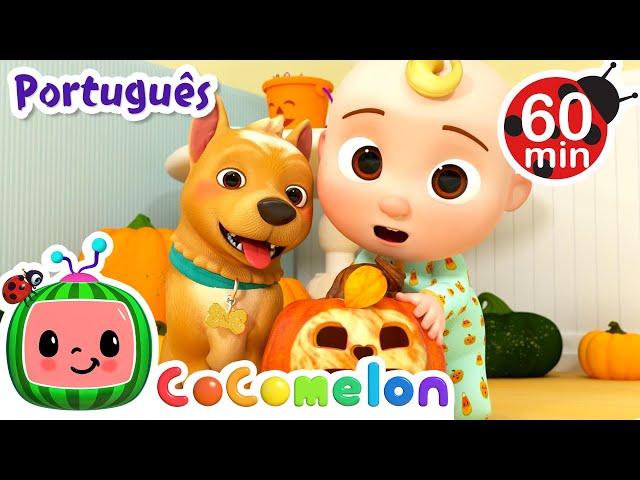 Achou no Halloween! | 1 HORA DE COCOMELON HALLOWEEN! | Músicas Infantis em Português