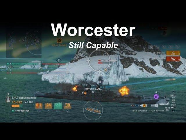 Worcester - Still Capable - World of Warships Legends