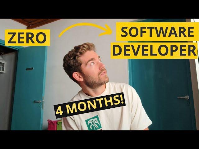 How I Learned to Code in 4 Months & Got a Job! (No CS Degree, No Bootcamp)