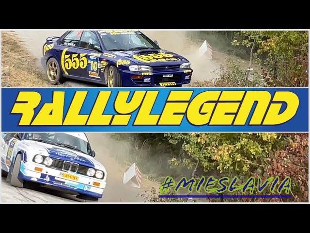 21º RALLY LEGEND 2023 (RSM ). big slide, gravel attack, Flames !!  By the roadside with #MIESLAVIA