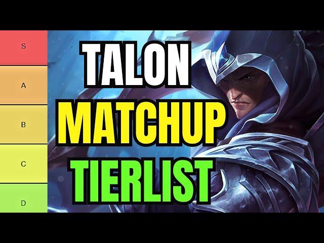 TALON MID S14: Matchup Tierlist (Guide)