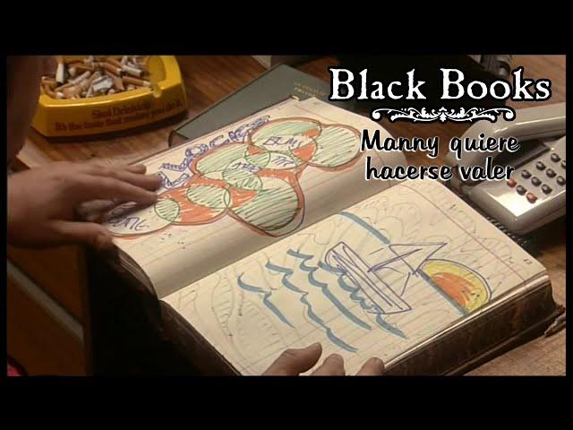 BLACK BOOKS - Manny quiere hacerse valer (V.O. subtitulada español)