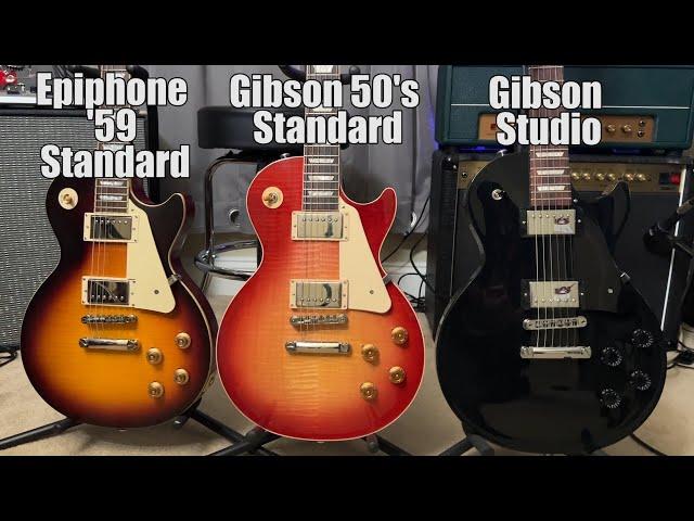 3 Les Pauls | What's The Difference??