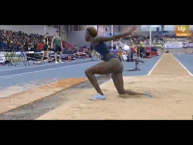 Fatima Diame - 2020 Spain Indoor Long Jump Win