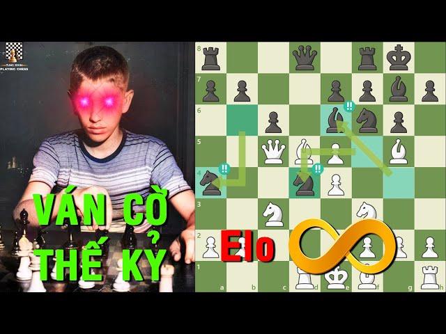 Infinity Elo - Game of the Century - Byrne vs Fischer (1956) || TungJohn Playing Chess