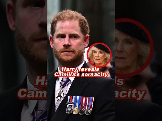 Harry reveals Camilla's sornacity #Harry #Camilla #Charles #fyp #funny #youtube