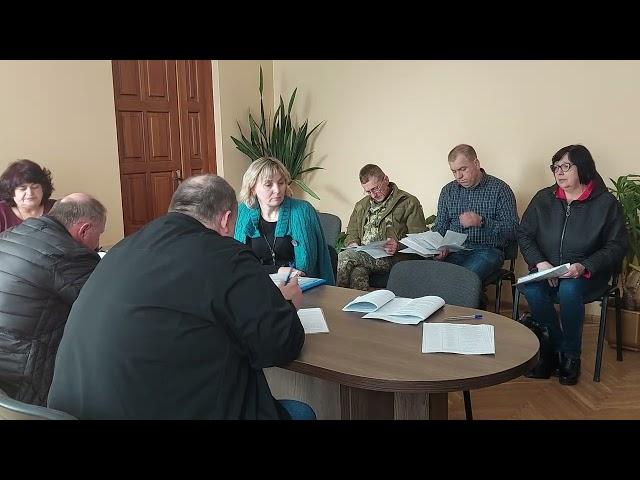 Засідання виконавчого комітету Клеванської громади 20.04.2023 ч.1