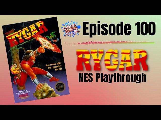 NES Rygar Full Playthrough | Tabletop Jason Episode 100