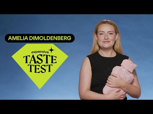 Amelia Dimoldenberg Calls Our Chicken Tragic | Expensive Taste Test | Cosmopolitan