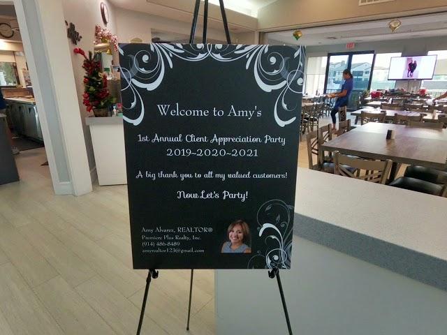 Client appreciation party by Amy Alvarez, Realtor  Premiere Plus Realty (914) 486-8489