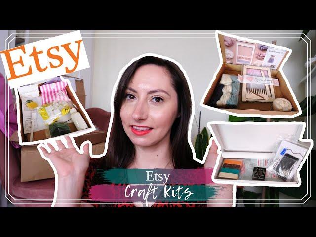 Etsy Craft Kits You Have to Try | Etsy UK Small Business Craft Kit Haul