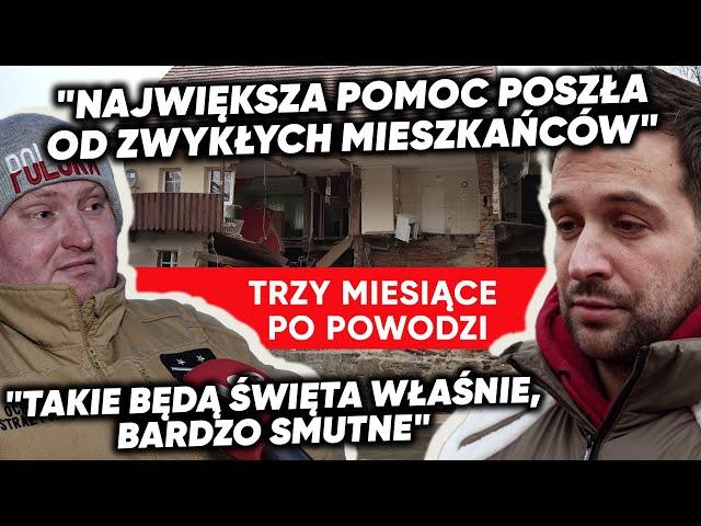 "Skandal!". Kotlina Kłodzka trzy miesiące po powodzi. "Jesteśmy załamani, nie wiemy co robić"