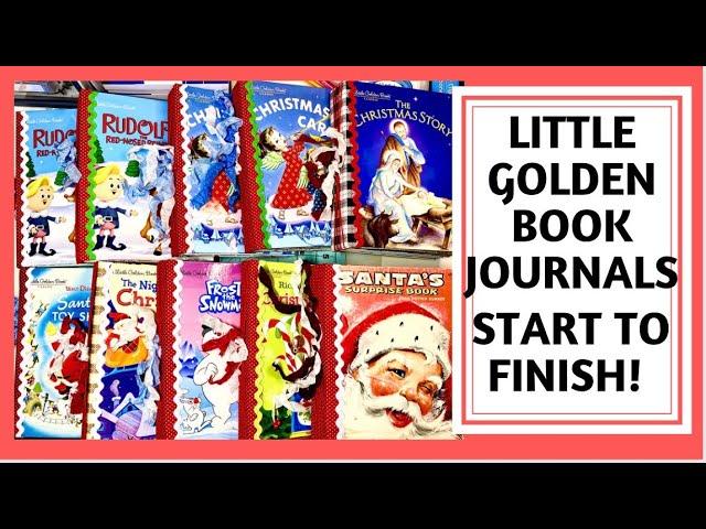 CRAFT FAIR SERIES 2022/LITTLE GOLDEN BOOK JOURNALS/START TO FINISH! #craftycraftsbydeanna