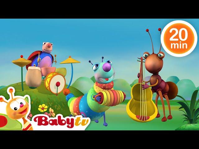 Big Bugs Band   A Musical Adventure From Around The World  | Music for Kids | Kids Songs @BabyTV ​