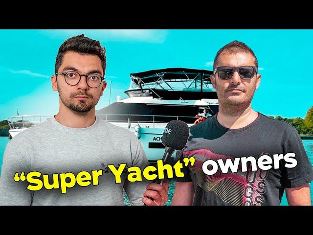 I asked Millionaire Yacht Owners How They Got Rich? (Malta) @valeextalks