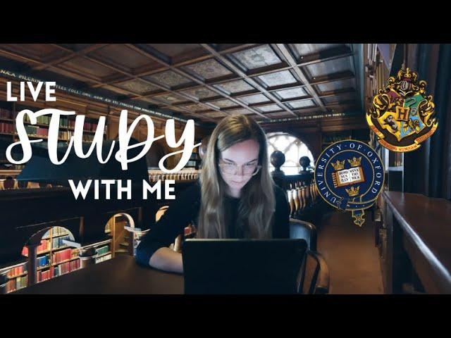 Real-Time Study With Me in the Library where they filmed Harry Potter (40 minutes)