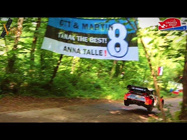 Shakedown WRC Croatia Rally 2024 | Jump & Flat Out Action | RALLY VIBES