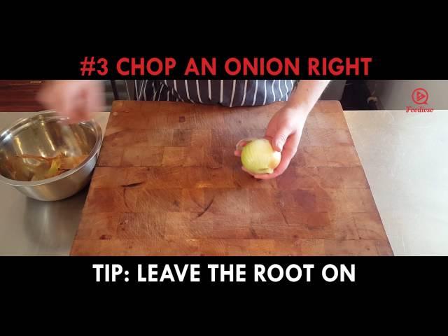 #3 Chop an Onion right