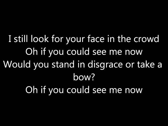 The Script - If you could see me now *lyrics*