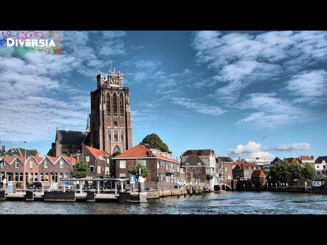 DORDRECHT CITY TRIP - THE OLDEST CITY IN HOLLAND - HISTORIC CENTRE TOURIST TOUR