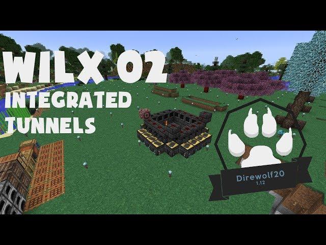 02 - Integrated Tunnels, Smeltery, Charcoal Pit - Direwolf20 1.12