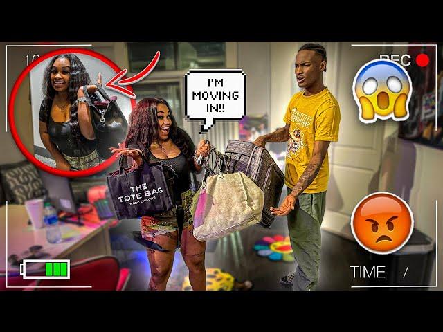 I TOLD LOADED IM MOVING IN *funny reaction