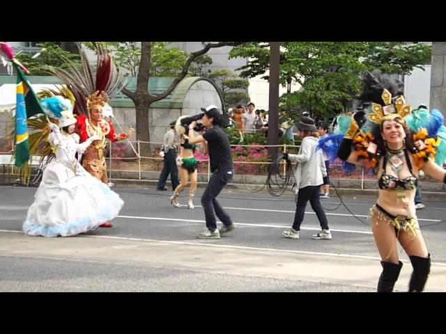 Samba on parade in Kobe