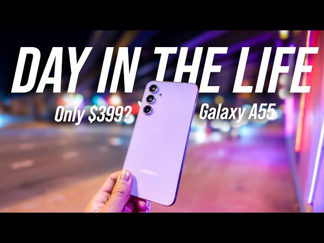 A Day in The Life with Galaxy A55 ~ A Midrange Madness!