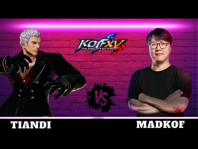 KOFXV MadKOF (Rugal/Geese/Goenitz) Vs Tiandi (Yashiro/Rugal/Ryo) Best Fights #kofxv