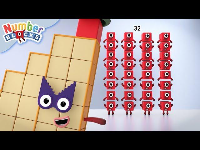 2024 Math Challenge! | Kindergarten Math for Kids - 123 | Learn to count | Numberblocks