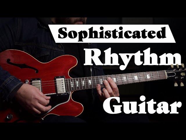 Advanced Blues Rhythm Guitar Lesson!