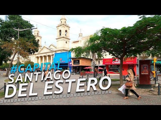 Recorriendo SANTIAGO DEL ESTERO CAPITAL FULL CITY TOUR I ARGENTINA I 4K Walking Tour VLOG