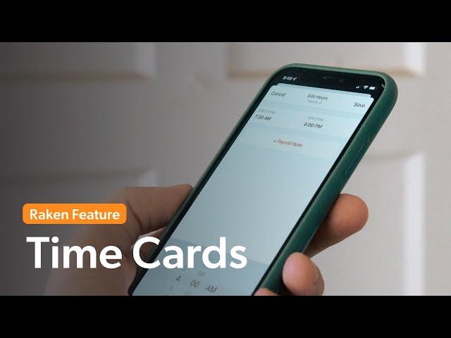 Construction Time Card Software & App - Raken