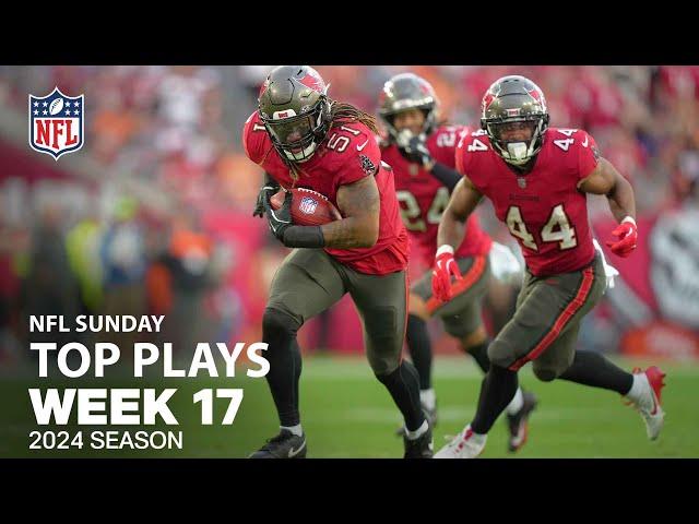 Top Plays From Sunday | NFL 2024 Week 17