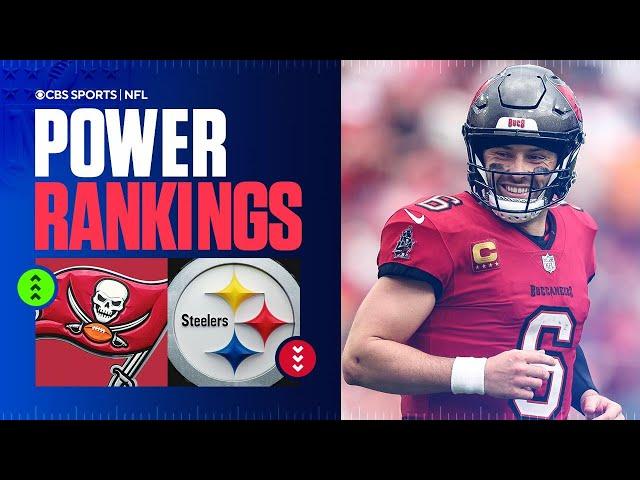 NFL Power Rankings: Chiefs at No. 1, Buccaneers into Top 10, Steelers drop after 3 straight losses