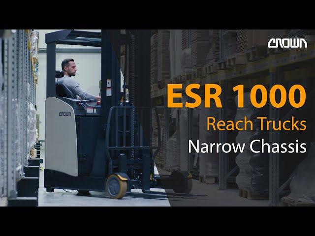 Crown Reach Trucks | ESR 1000 Series | Narrow Chassis