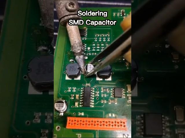 How to Solder SMD Capacitor with Soldering Iron