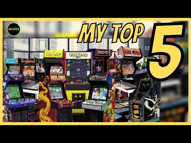 My Top 5 Arcade1up Cabinets - 2022