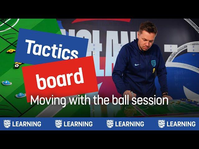 End Zone To End Zone | Football Dribbling Drill | Tactics Board Explainer