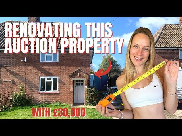 Building a bathroom in this unwanted 1930's auction property | UK Home Renovation Vlog. Ep5.