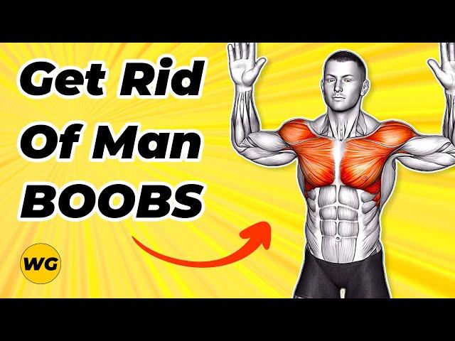 5 MIN Chest Fat Burning Workout (Get Rid Of Man Boobs)