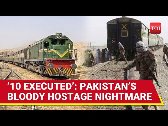 Pakistan Train Hijack: 10 Executed, 214 Hostages Held, Baloch Militants Issue 48-Hour Ultimatum