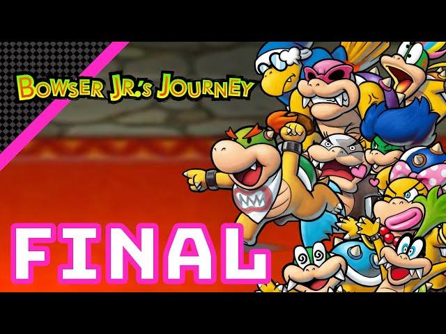 Bowser Jr.'s Journey (Nintendo 3DS) - Bowser's Castle! Final Boss + END! - 100% Playthrough (10)