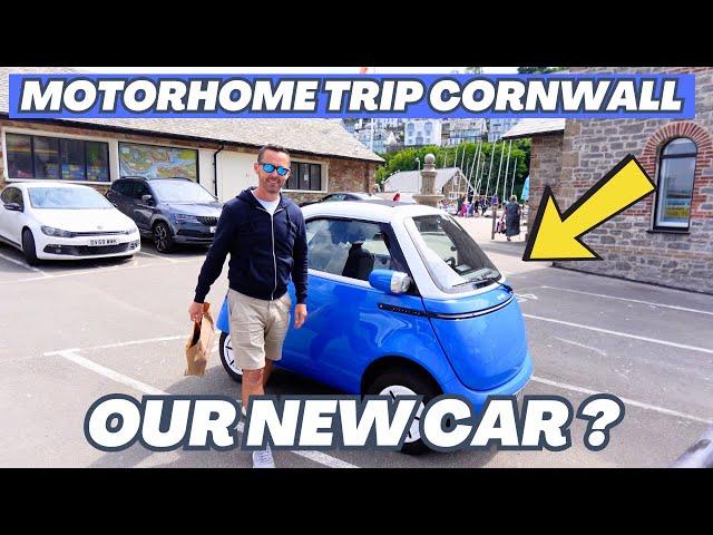 VAN LIFE  Could this car be perfect for our us ? Exploring Looe, Cornwall Elddis Autoquest 155
