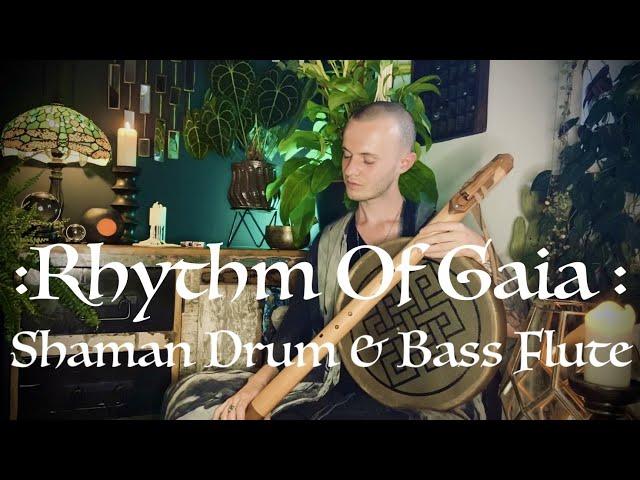 Rhythmic Trance Meditation - Spiritual Dance Music - Shaman Drum & Bass Native American Style Flute