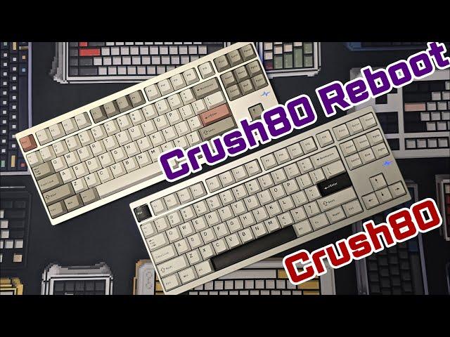 WOB Crush80 Reboot vs Crush80 | 개선된 Crush80 리부트 리뷰(with ENG SUB)