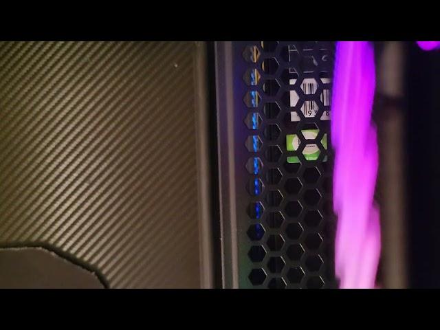 Шум дроссель видеокарты Rog strix AMD radeon RX6750XT OC